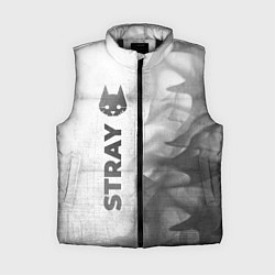 Женский жилет Stray - white gradient по-вертикали