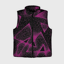 Женский жилет The triangle is pink