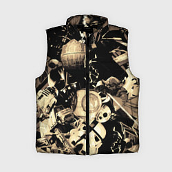 Женский жилет Дарт Вейдер Йода Чубакка и другие из Star Wars, цвет: 3D-черный