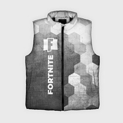 Женский жилет Fortnite - grey gradient по-вертикали