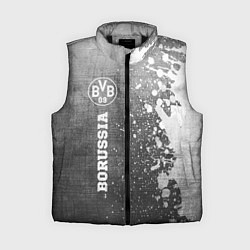 Женский жилет Borussia - grey gradient по-вертикали