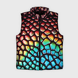 Женский жилет Макро кожа дракона