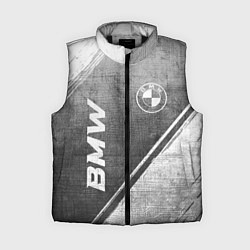 Женский жилет BMW - grey gradient вертикально