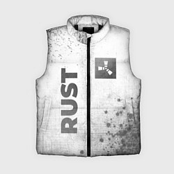 Женский жилет Rust - white gradient вертикально, цвет: 3D-черный