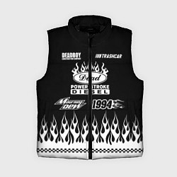 Женский жилет Dead black - Bones