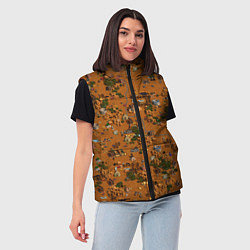 Женский жилет Земли Фабрики - Герои 3, цвет: 3D-черный — фото 2