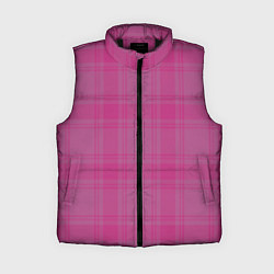 Женский жилет Checkered pink