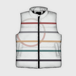 Женский жилет Stripes and circle