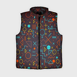 Женский жилет Different shapes of geometry