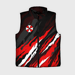 Женский жилет Umbrella - красное пламя, цвет: 3D-черный