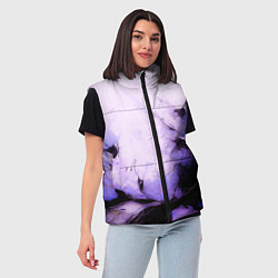 Женский жилет Взрывной индиго светлый, цвет: 3D-черный — фото 2