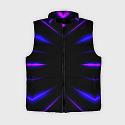 Женский жилет Color black neon neon, цвет: 3D-черный