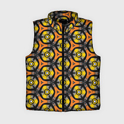 Женский жилет Замысловатые соты, цвет: 3D-черный