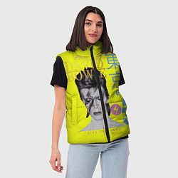 Женский жилет David Bowie 1973, цвет: 3D-черный — фото 2