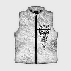 Женский жилет Вегвизир - компас рун в виде става