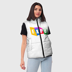 Женский жилет Expo Выстовка, цвет: 3D-черный — фото 2