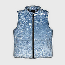 Женский жилет Налипший снег, цвет: 3D-черный