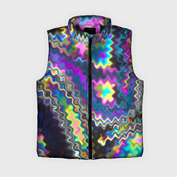 Женский жилет Абстракция переливы