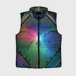 Женский жилет Линейная графика