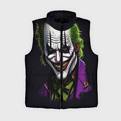 Женский жилет Улыбающийся Джокер, цвет: 3D-черный