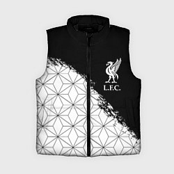 Женский жилет Liverpool краски текстура геометрия, цвет: 3D-черный