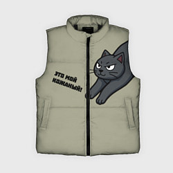 Женский жилет Кот собственник
