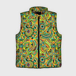 Женский жилет Узор, цвет: 3D-светло-серый