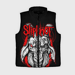 Женский жилет Slipknot, цвет: 3D-черный