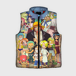 Женский жилет One Piece, цвет: 3D-красный