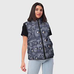 Женский жилет Эмодзи, цвет: 3D-красный — фото 2