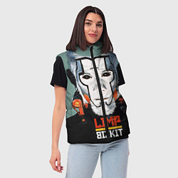 Женский жилет Limp Bizkit: Faith Face, цвет: 3D-красный — фото 2