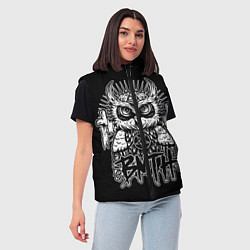 Женский жилет BMTH Owl, цвет: 3D-светло-серый — фото 2