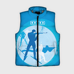 Женский жилет Биатлон, цвет: 3D-светло-серый