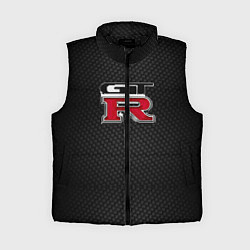 Женский жилет Nissan GTR, цвет: 3D-черный