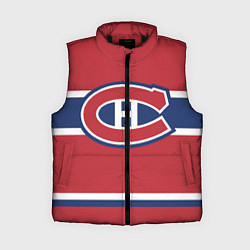 Женский жилет Montreal Canadiens, цвет: 3D-черный
