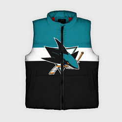 Женский жилет San Jose Sharks, цвет: 3D-красный