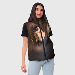Женский жилет Бенедикт Камбербэтч 1, цвет: 3D-черный — фото 2