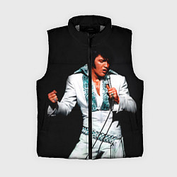 Женский жилет Элвис поет, цвет: 3D-светло-серый