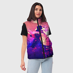 Женский жилет Michael Jackson: Moon, цвет: 3D-светло-серый — фото 2