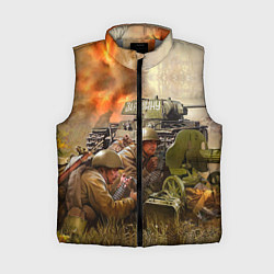 Женский жилет День победы, цвет: 3D-светло-серый