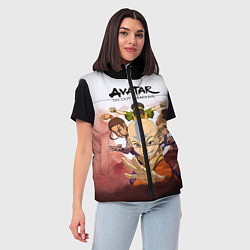 Женский жилет Avatar: The last airbender, цвет: 3D-светло-серый — фото 2