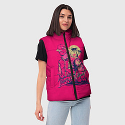 Женский жилет Hooking Over People?, цвет: 3D-красный — фото 2