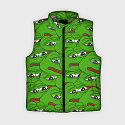 Женский жилет Sad frogs