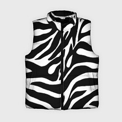 Женский жилет Зебра, цвет: 3D-черный