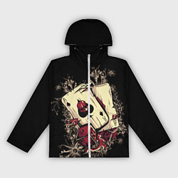 Женская ветровка Карты дьявола