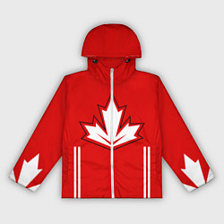 Ветровка с капюшоном женская Сборная Канады: домашняя форма, цвет: 3D-белый