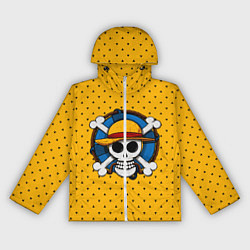 Ветровка с капюшоном женская One Pirate, цвет: 3D-белый
