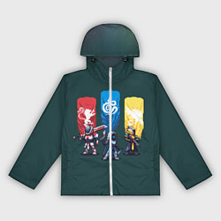 Ветровка с капюшоном женская Destiny: Go, цвет: 3D-белый