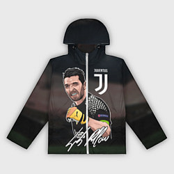 Ветровка с капюшоном женская Джанлуиджи Буффон, цвет: 3D-белый