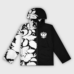 Женская ветровка Russia: B&W Floral